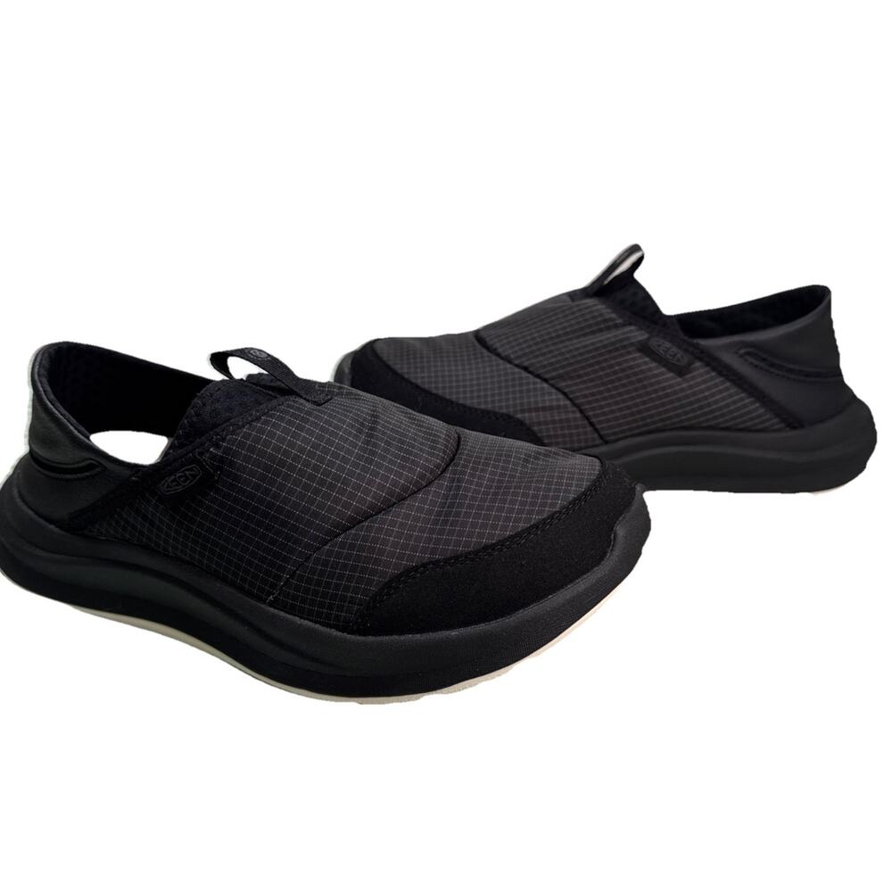 KEEN Womens Whyser Slip On Shoes Size 9 Black Casual Comfort EXCELLENT!